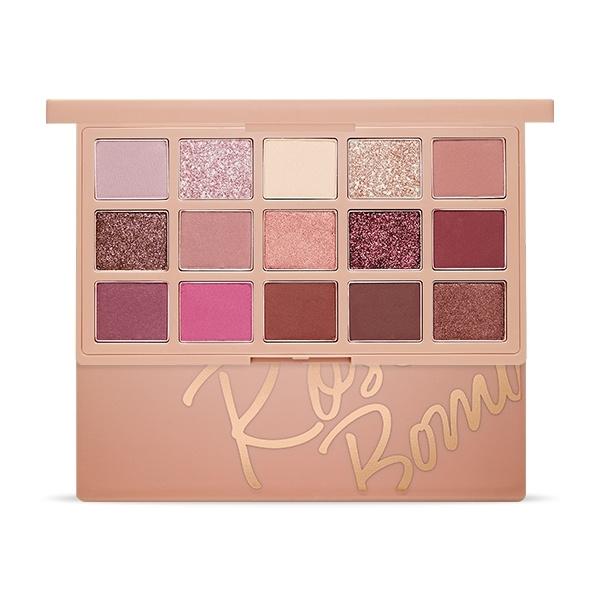 

Палетка теней ETUDE HOUSE Play Color Eye palette Rose Bomb, 15 оттенков.