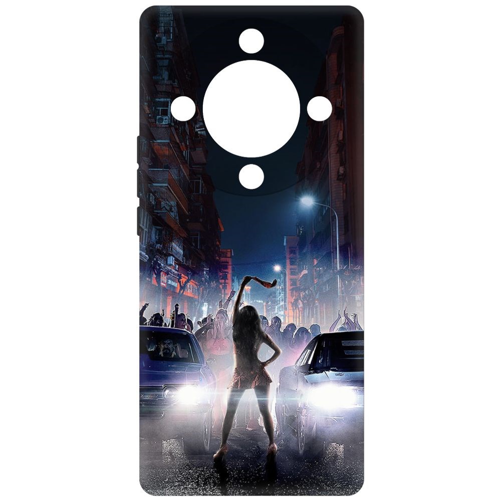 

Чехол-накладка Krutoff Soft Case Форсаж. Стритрейсинг для Honor Magic 5 Lite черный