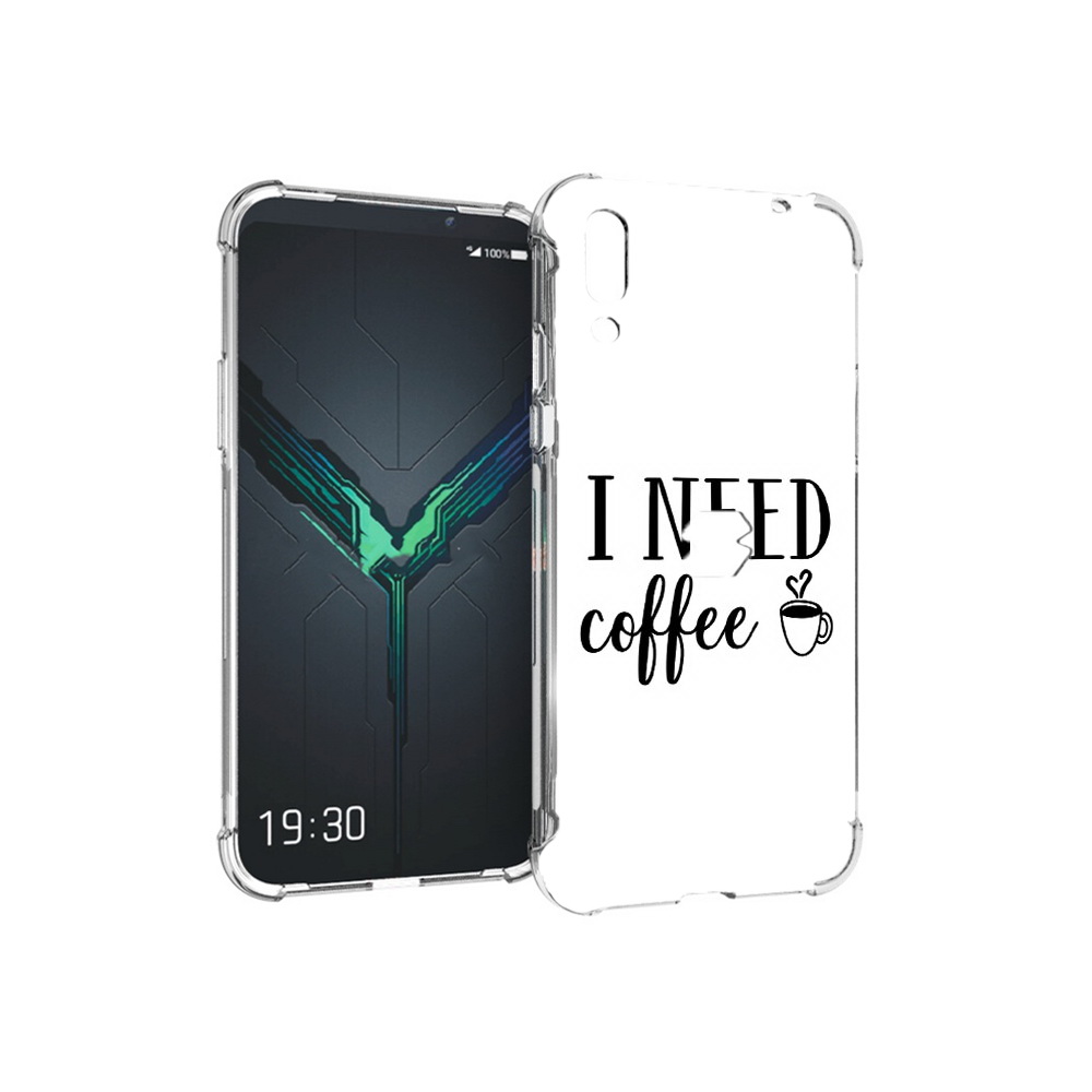 

Чехол MyPads Tocco для Xiaomi Black Shark 2 Мне нужен кофе (PT144492.263.121), Прозрачный, Tocco