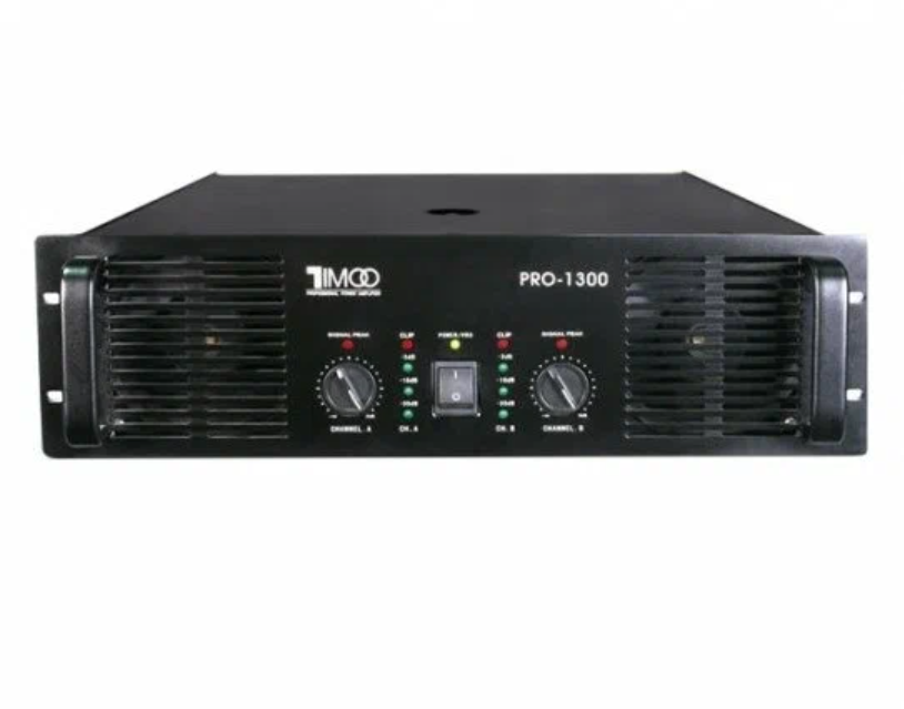 

Усилитель мощности TIMOO PRO-1300 черный, PRO-1300