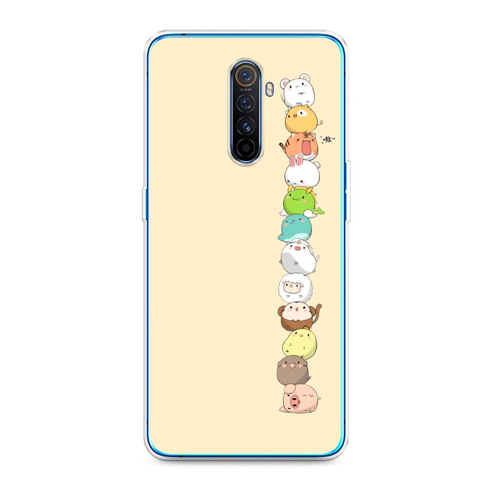 

Чехол Awog на Realme X2 Pro "Питомцы Чиби", Разноцветный, 251750-2
