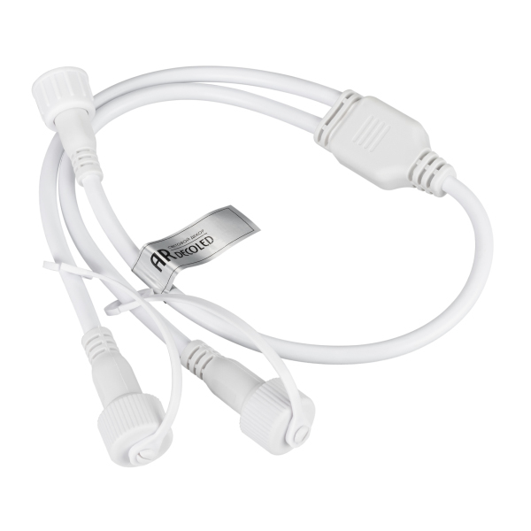 

Коннектор питания Ardecoled ARD-Classic-Sync-RGB White 031803, Белый