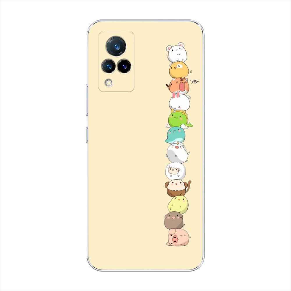 

Чехол Awog на Vivo V21 "Питомцы Чиби", Разноцветный, 264350-2