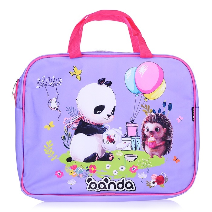 

Папка deVENTE Panda A4, 36x28x8 см, с текстильным расширением 8 см, Розовый, "Panda" A4, 36x28x8 см, с текстильным расширением 8 см