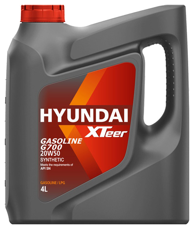 фото Масло моторное xteer gasoline g700 20w50 sp 5л hyundai xteer арт. 1051139