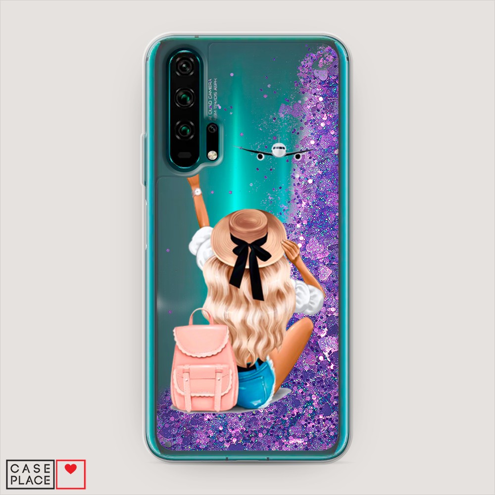 

Чехол Awog на Honor 20 Pro "Автостопом самолетом", Разноцветный, 69392-1