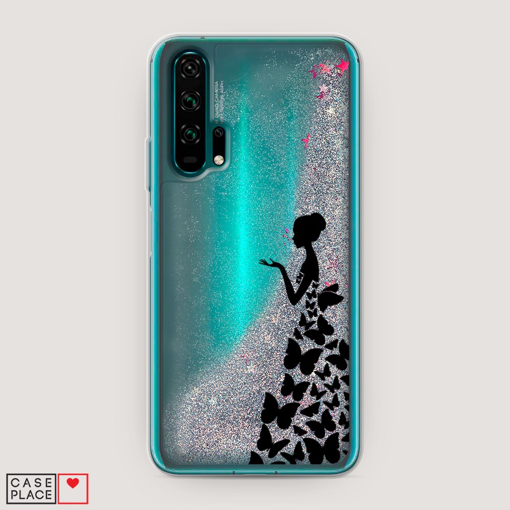 

Чехол Awog на Honor 20 Pro "Дама в бабочках", Разноцветный, 69391-1