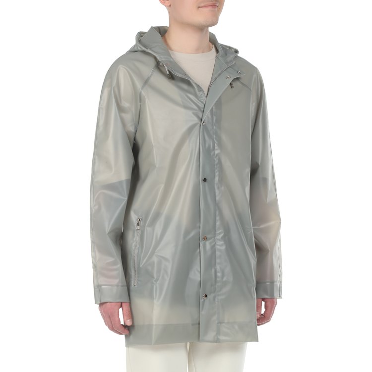 фото Дождевик мужской calzetti rain coat-m-l светло-серый, р. m