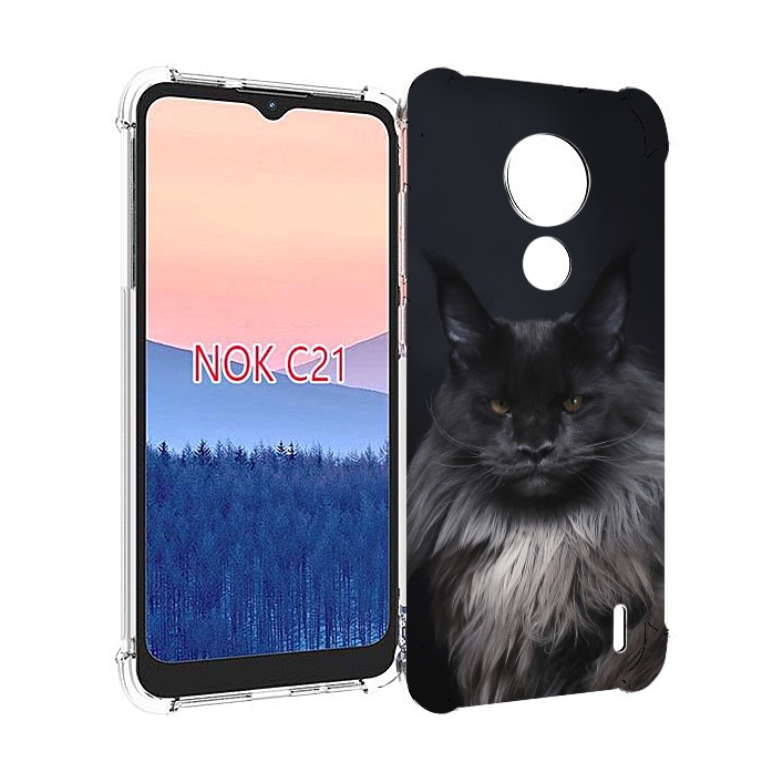 Чехол MyPads кошка меи?н кун 2 для Nokia C21