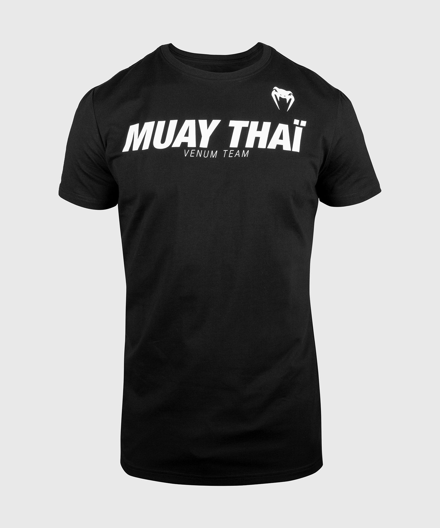 

Мужская футболка Venum VENUM-03733-108 черный S, Muay Thai VT Essentials