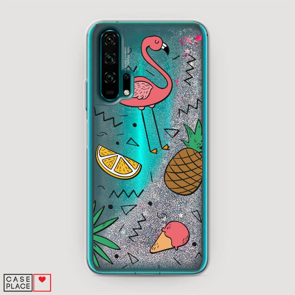 фото Силиконовый чехол "звездочки графика белая" на zte red magic 5s awog