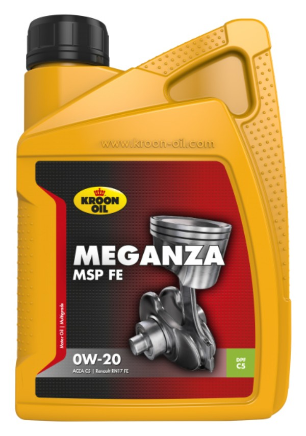 Моторное масло Kroon Oil Meganza Msp Fe 0W20 1л