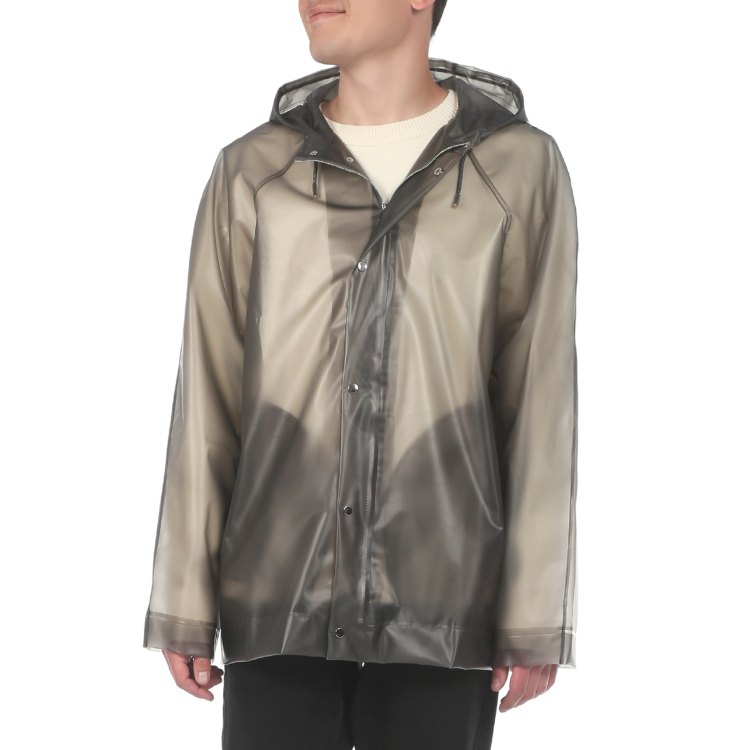 

Дождевик мужской Calzetti RAIN COAT-M-S темно-серый, р. L, RAIN COAT-M-S