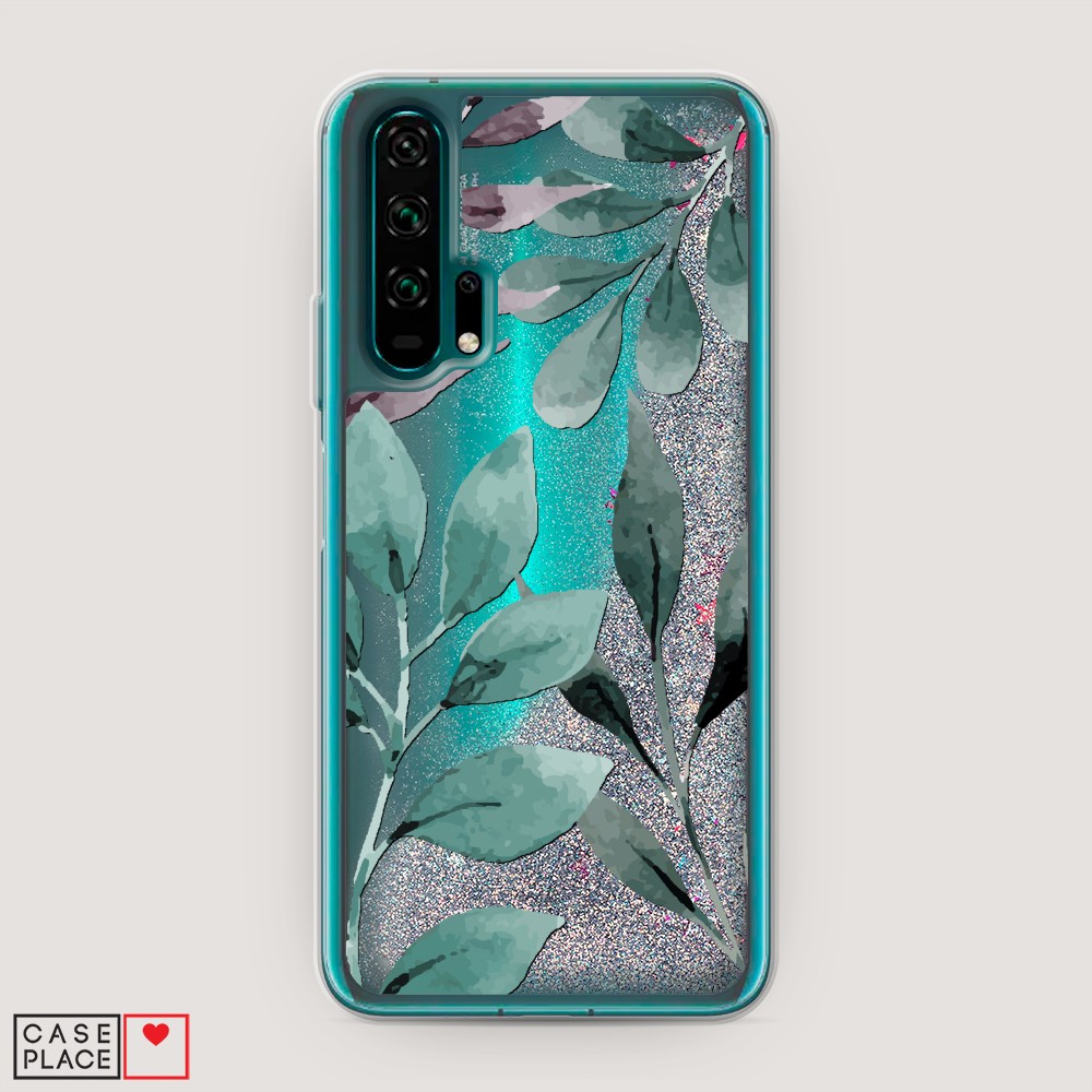 

Чехол Awog на Honor 20 Pro "Листы цветов", Разноцветный, 69391-1