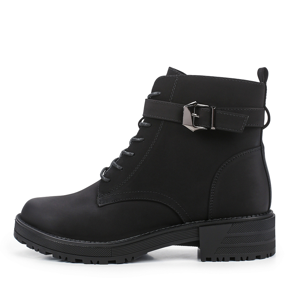 фото Ботинки женские instreet 77-92wn-020gr черные 37 ru