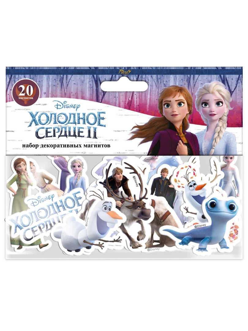 фото Набор магнитов priority disney/дисней холодное сердце 2