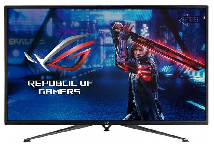 фото Монитор asus xg43uq rog strix gaming black