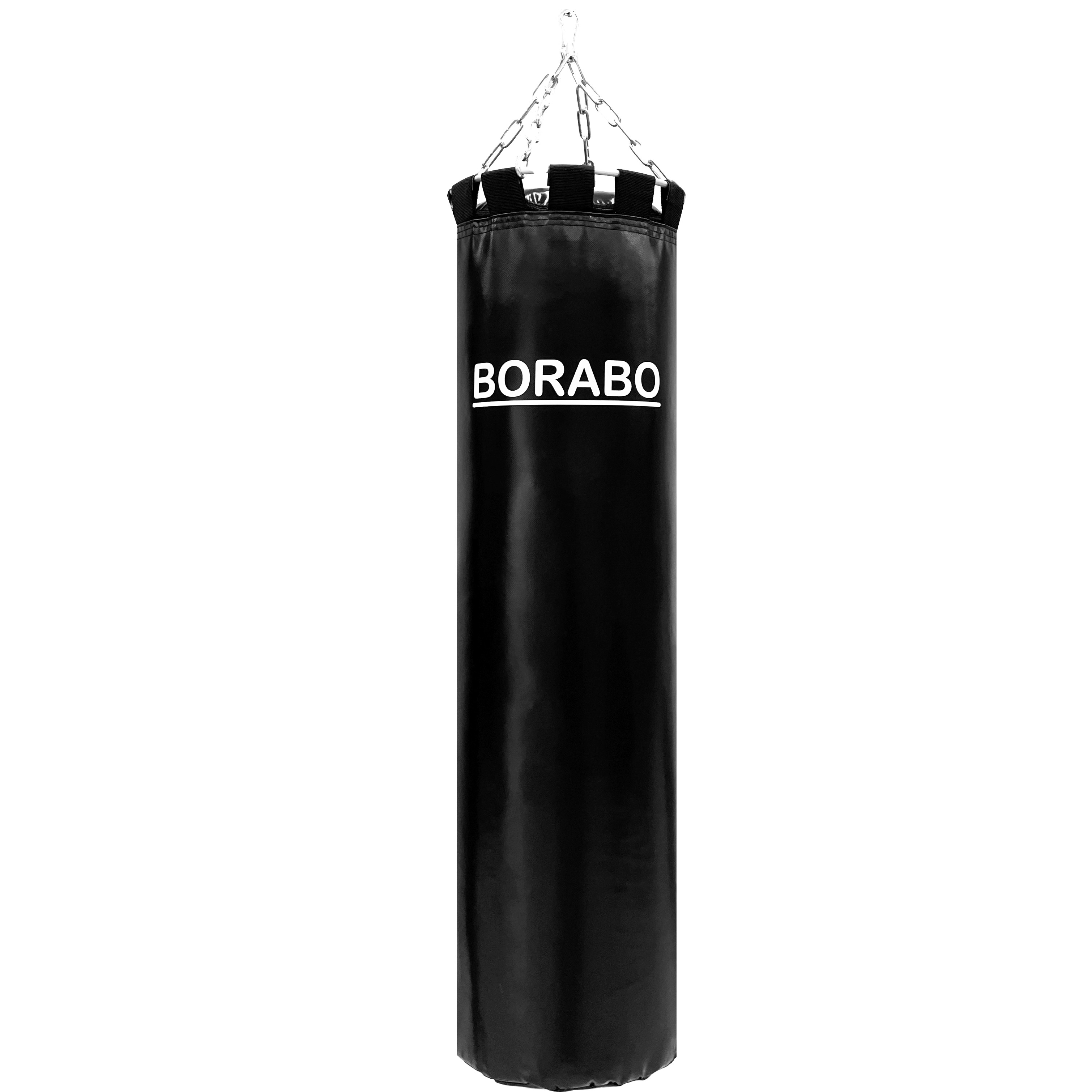 Боксерский мешок травмобезопасный Borabo 70 кг чёрный