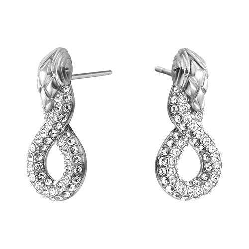 

Серьги из стали с кристаллами Just Cavalli JCER00760100, JCER00760100