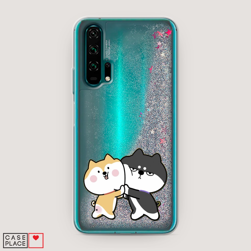 

Чехол Awog на Honor 20 Pro "Обнимашки акита", Разноцветный, 69391-1