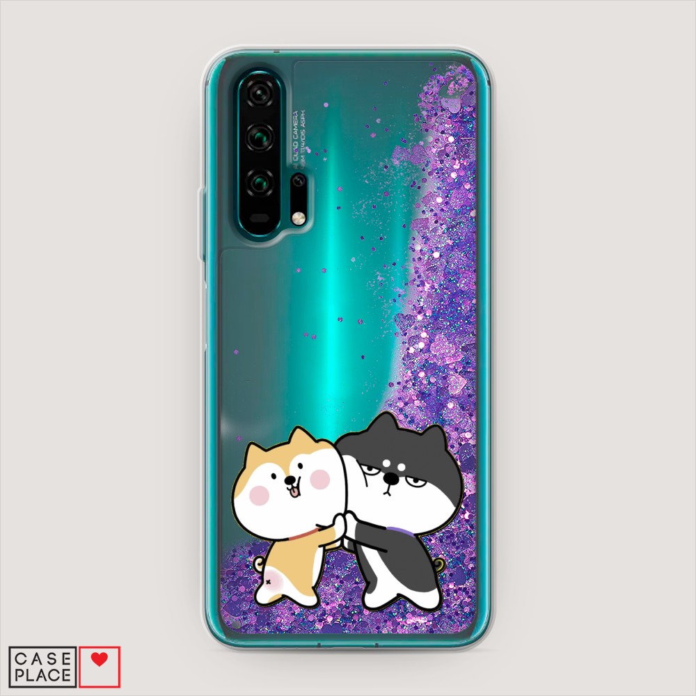 

Чехол Awog на Honor 20 Pro "Обнимашки акита", Разноцветный, 69392-1