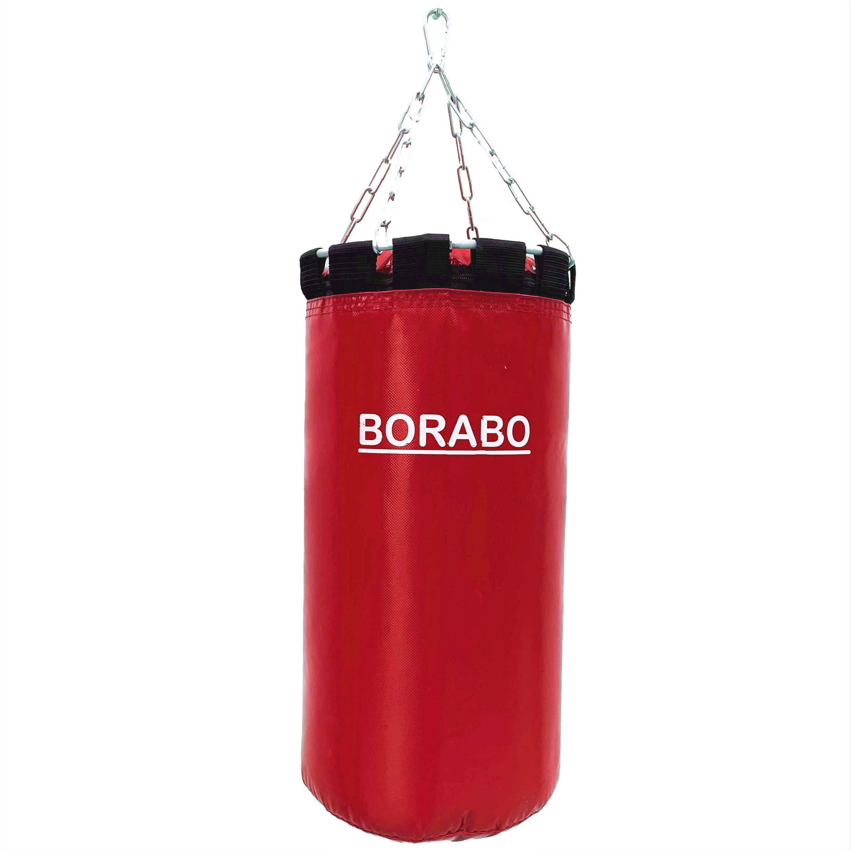 Боксерский мешок Borabo 15 кг красный