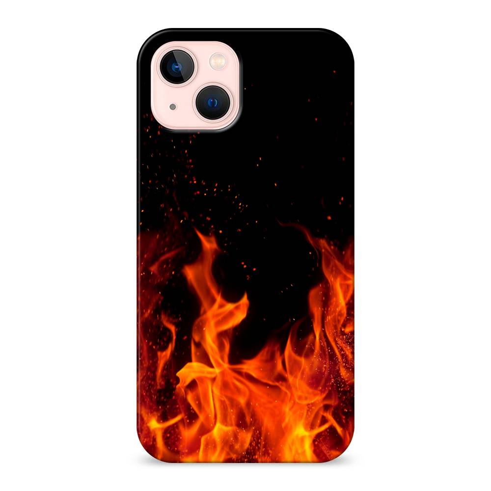 

Пластиковый чехол "Все в огне" на Apple iPhone 13, 14220-3