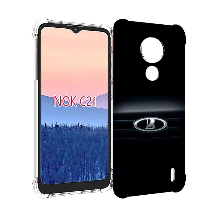 

Чехол MyPads lada ваз 3 для Nokia C21, Прозрачный, Tocco