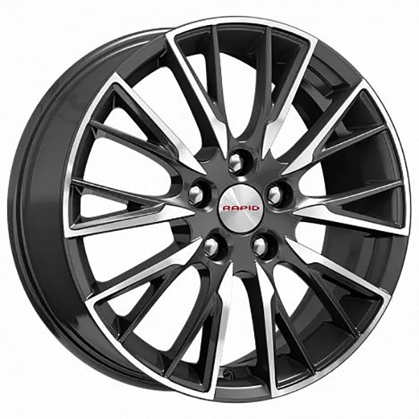 

Колесный диск K&K Солт HB 6.5x17/5x114.3 ET38 D67.1, Черный;серебристый
