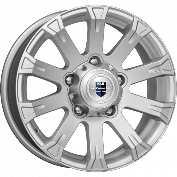 

Колесный диск K&K Байкал S 7x16/5x139.7 ET35 D98.1, Серебристый