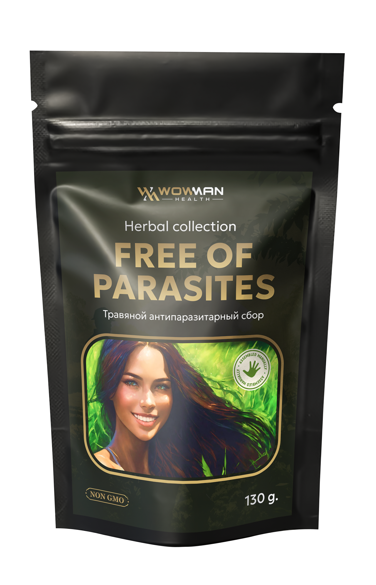 Антипаразитарный сбор WowMan Free of parasites, 130 г