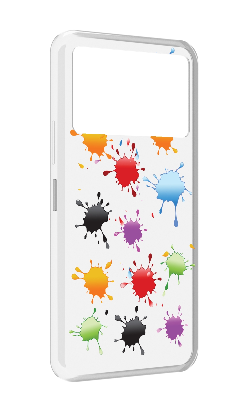 

Чехол MyPads кляксы для Infinix NOTE 12 VIP (X672), Прозрачный, Tocco