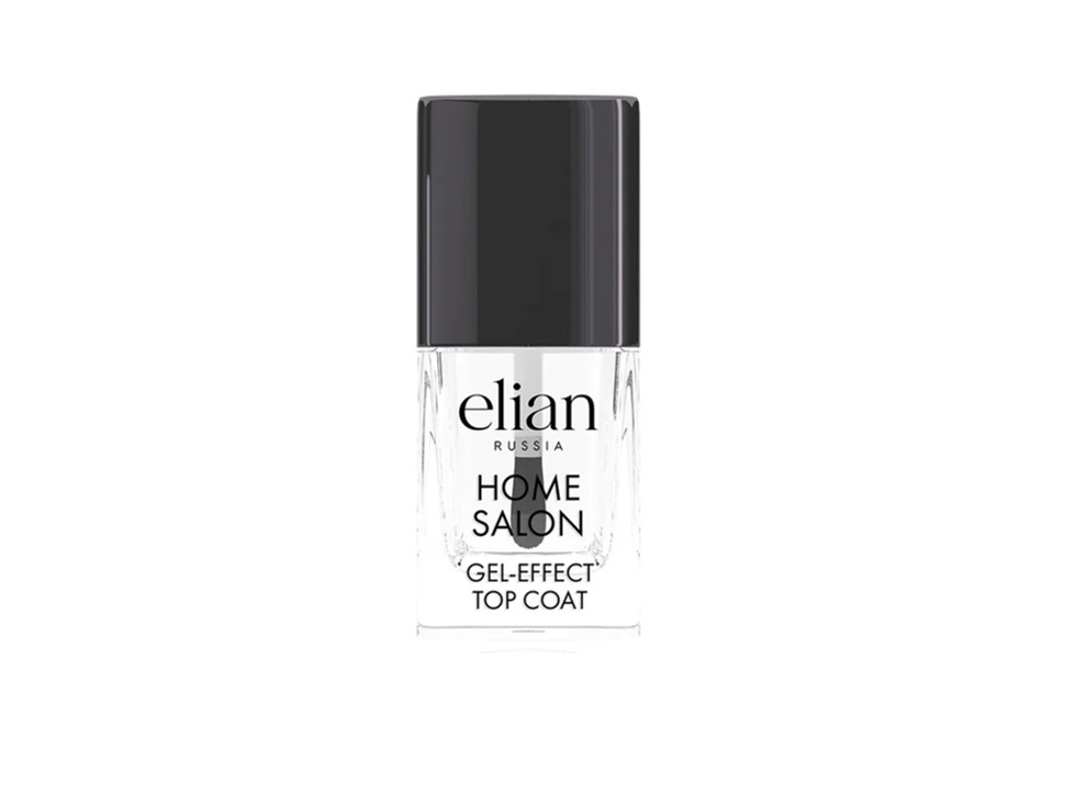 фото Топ-покрытие для ногтей elian russia home salon gel-effect top coat 11 мл