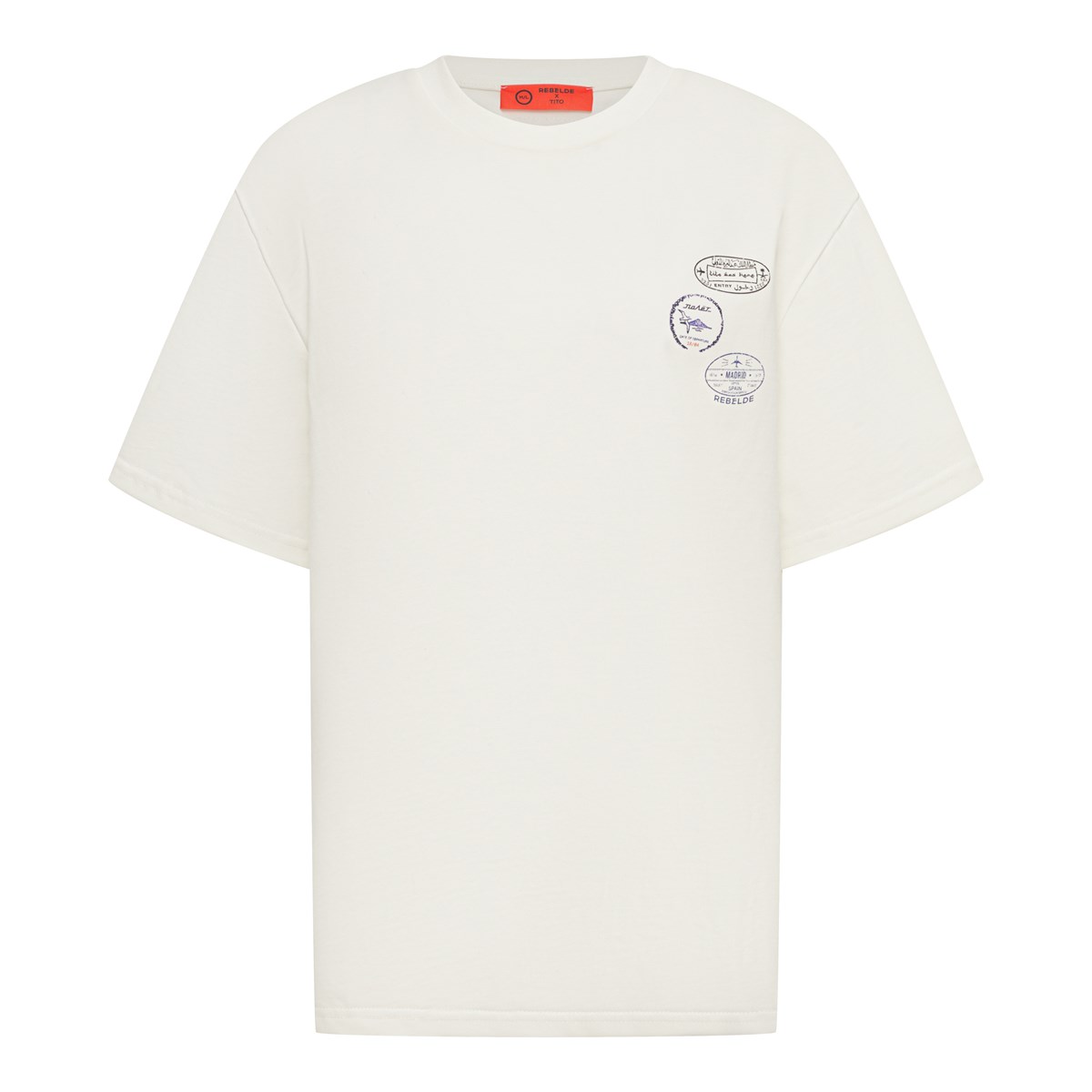 

Футболка женская Rebelde 55003 белая M/L, Белый, 55003