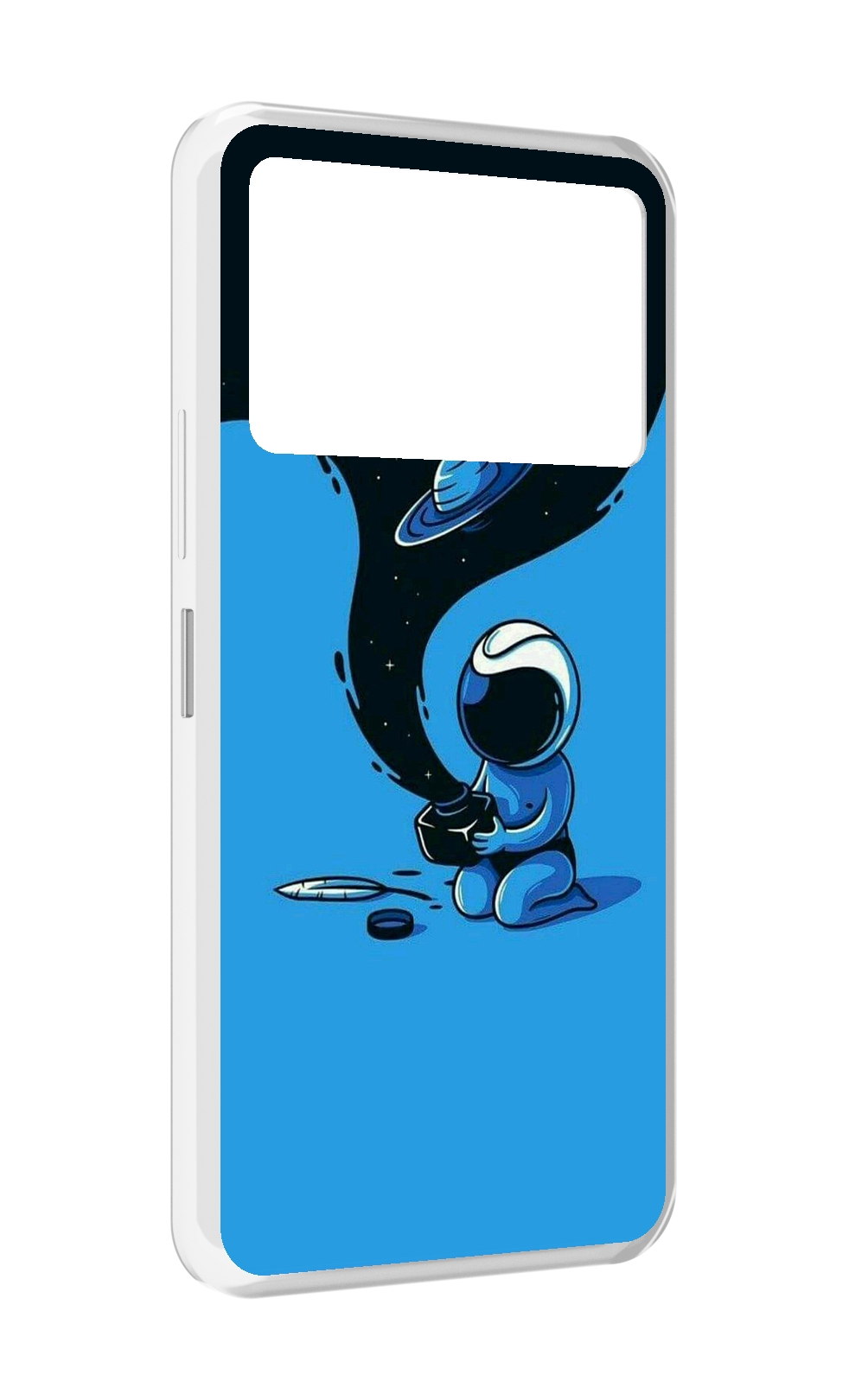 

Чехол MyPads космос из черной краски для Infinix NOTE 12 VIP (X672), Прозрачный, Tocco