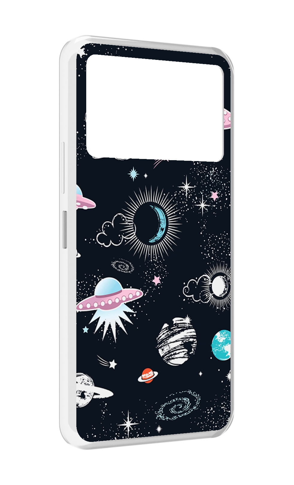 

Чехол MyPads космос-мини-картинки для Infinix NOTE 12 VIP (X672), Прозрачный, Tocco