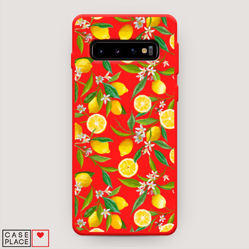 

Чехол Awog на Samsung Galaxy S10 + "Сочные лимоны", Разноцветный, 27153-1