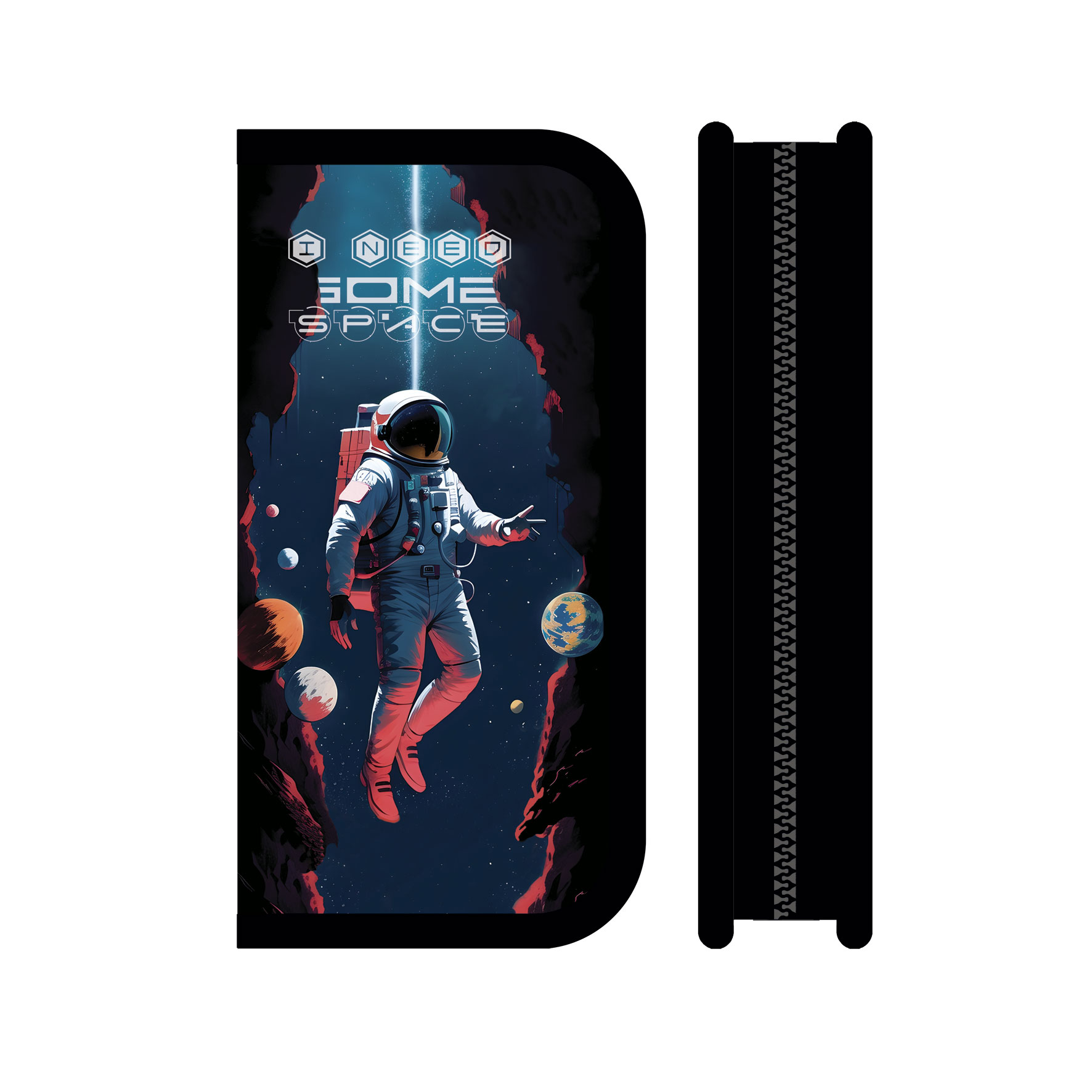 

Пенал Пчелка Открытый космос 2024 1 секция средний 190х90, Разноцветный, ПО-03/ок