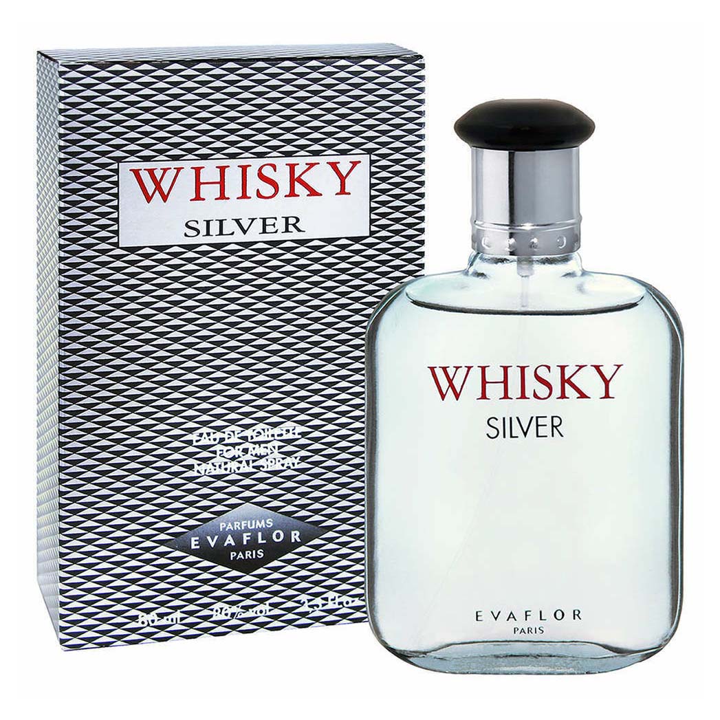 

Туалетная вода EVAFLOR Whisky Silver мужская 80 мл, Whisky Silver Man 80 мл