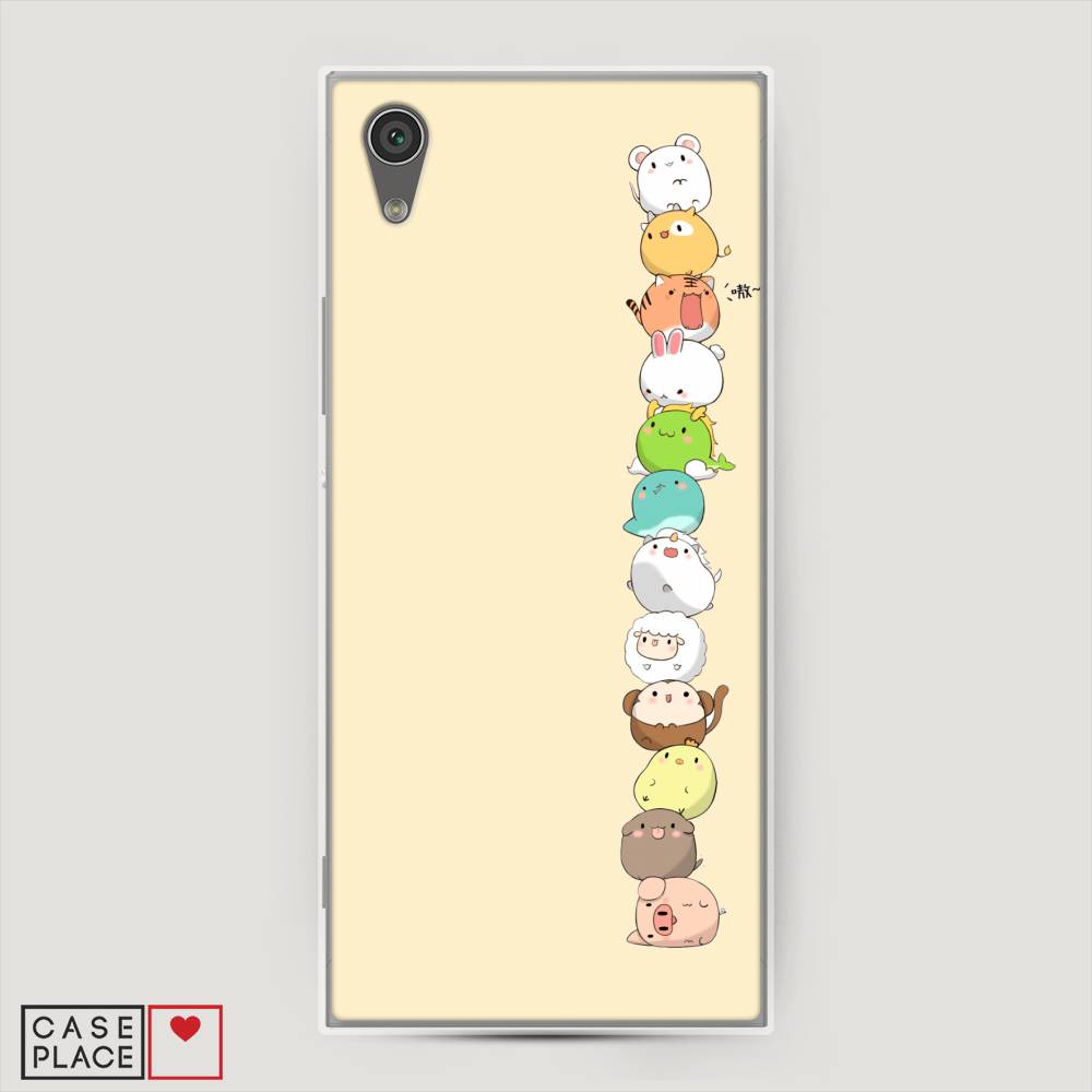 

Чехол Awog на Sony Xperia L1 "Питомцы Чиби", Разноцветный, 52550-2