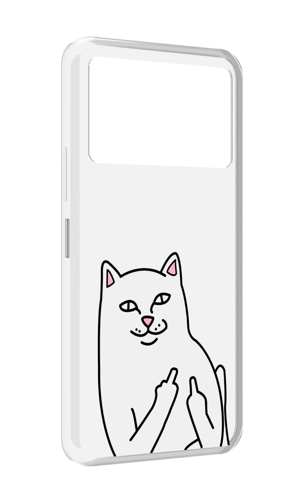 

Чехол MyPads котяра для Infinix NOTE 12 VIP (X672), Прозрачный, Tocco