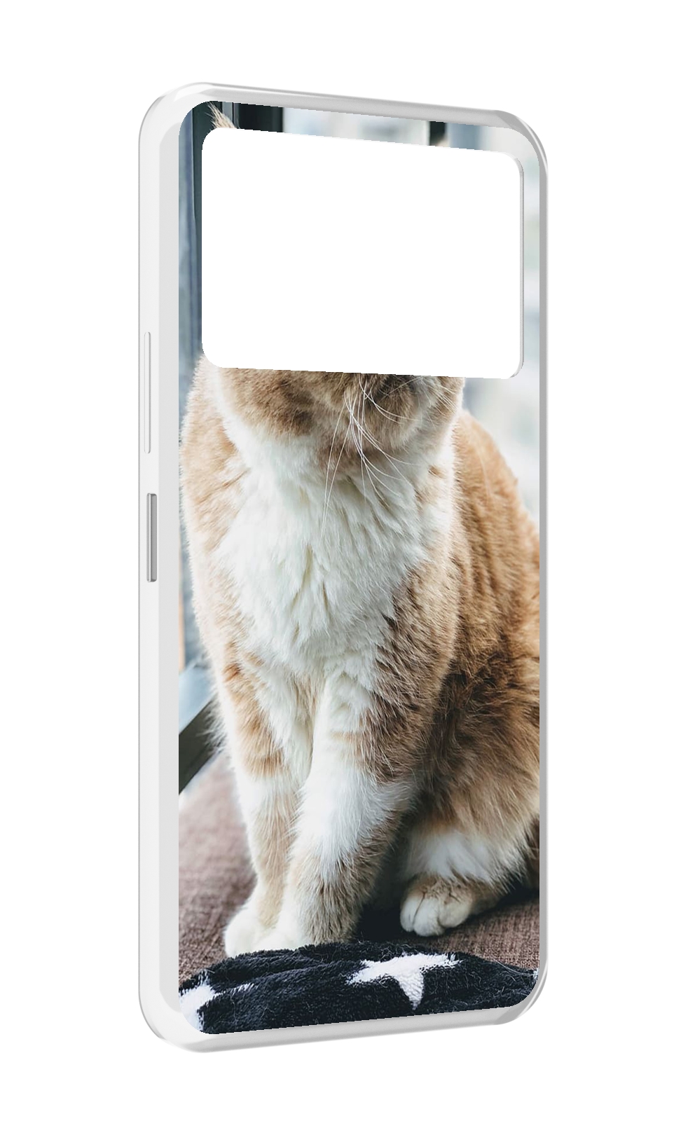 

Чехол MyPads кошка экзот для Infinix NOTE 12 VIP (X672), Прозрачный, Tocco