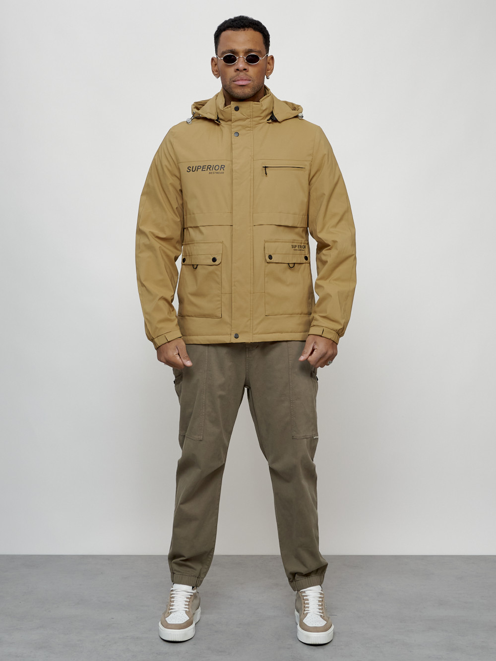 Куртка мужская MTFORCE 88029 бежевая XXL