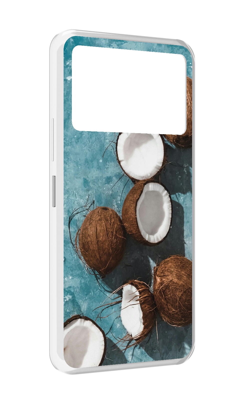 

Чехол MyPads красивые-кокосы для Infinix NOTE 12 VIP (X672), Прозрачный, Tocco