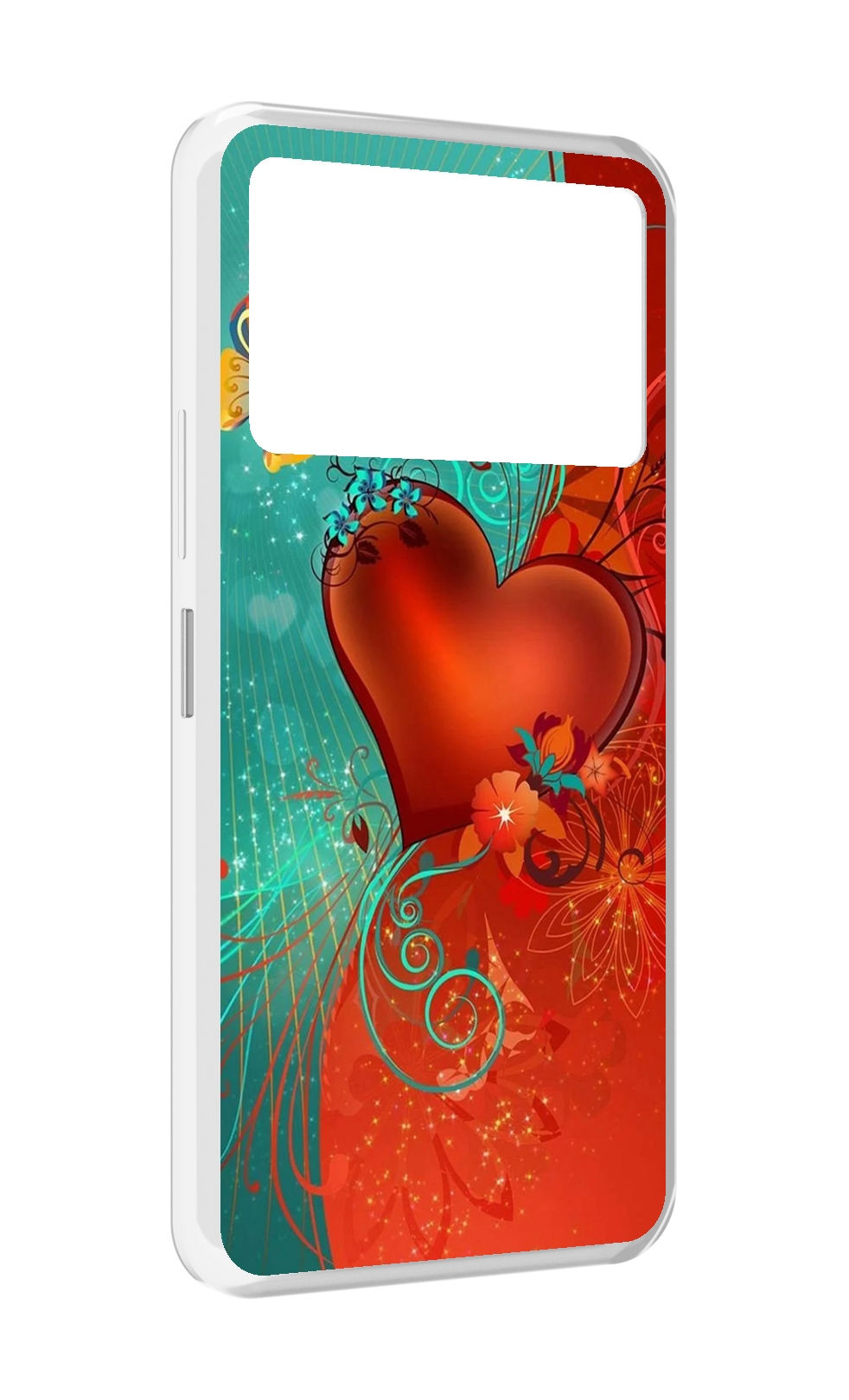 

Чехол MyPads красивые-яркие-сердечки для Infinix NOTE 12 VIP (X672), Прозрачный, Tocco