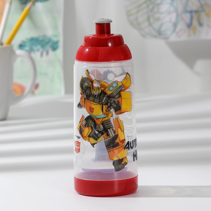 

Бутылка Hasbro Transformers, 380 мл, d 6,5 (TRFB380-1), Прозрачный;разноцветный