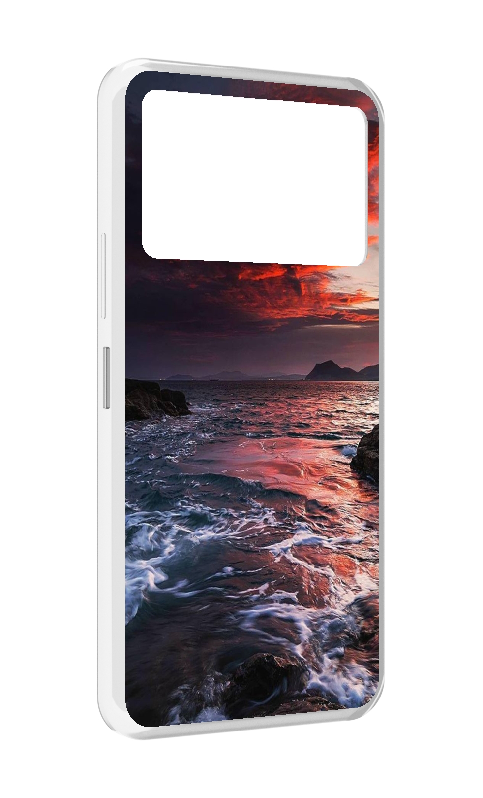 

Чехол MyPads красивый залив для Infinix NOTE 12 VIP (X672), Прозрачный, Tocco