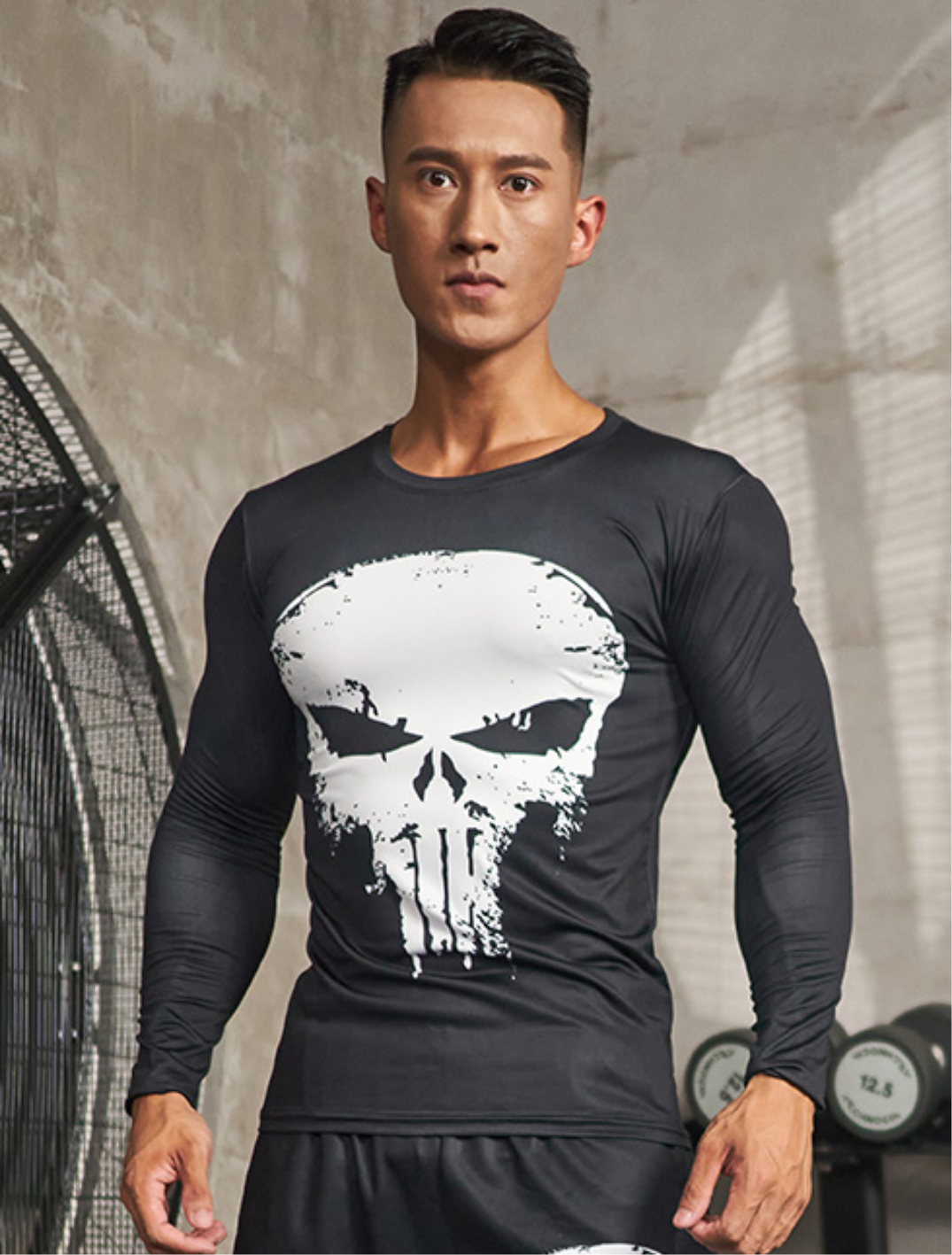 

Лонгслив мужской NoBrand ZRCE JSM02 серый S/L, ZRCE JSM02