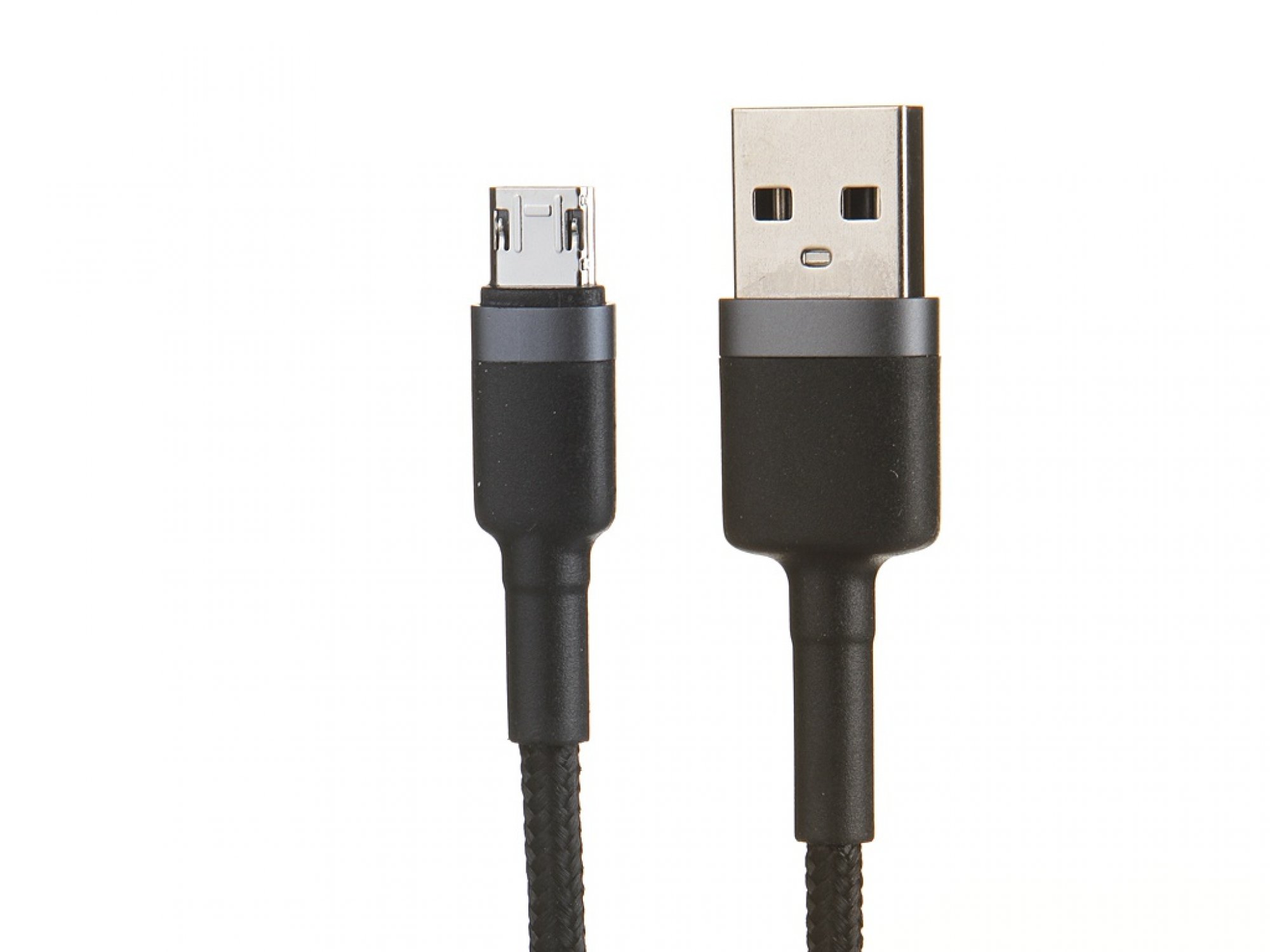 Кабель USB-Micro Baseus Cafule Gray/Black 1m 2.4A