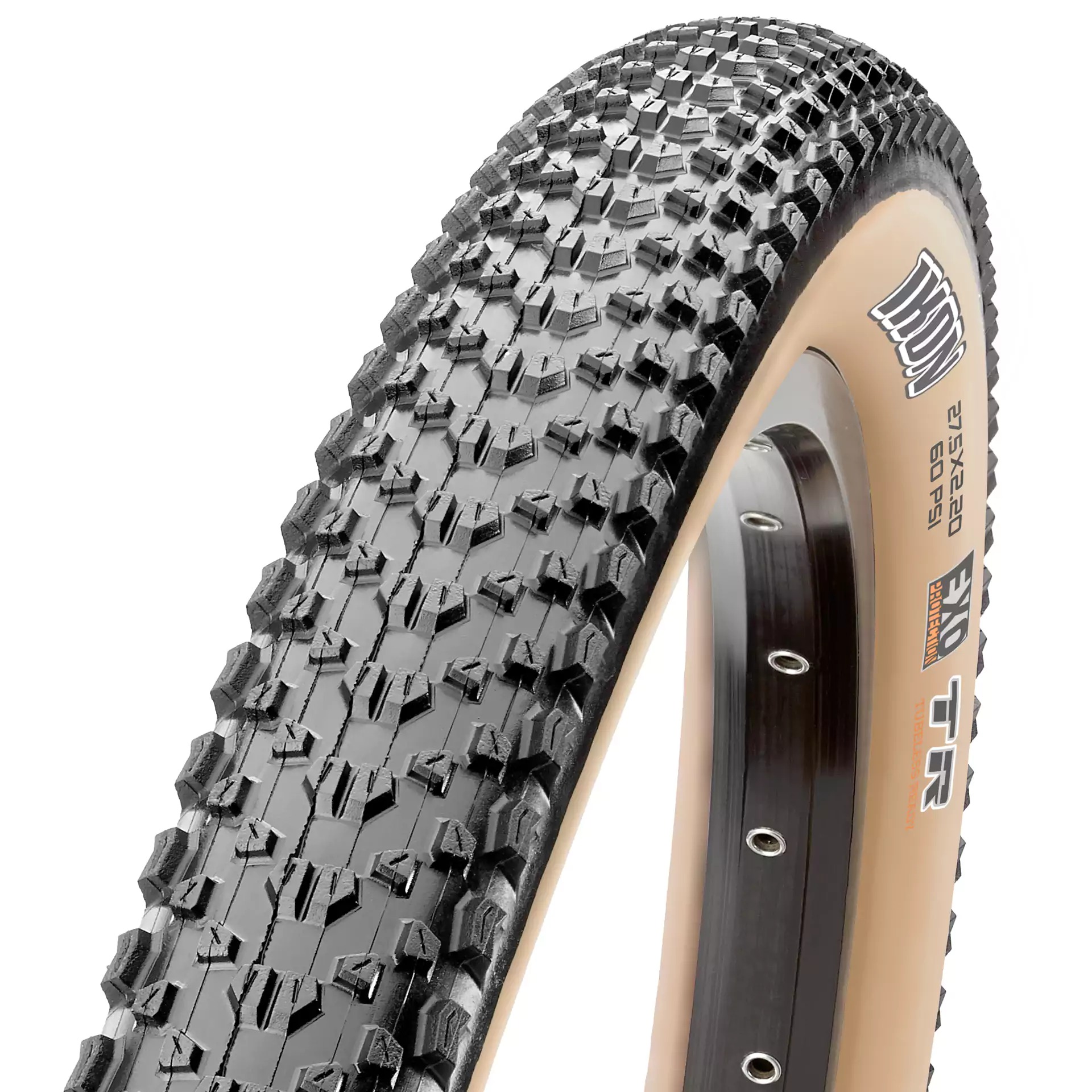 

Велопокрышка Maxxis Ikon 29X2.20 57-622 Foldable Exo/Tr/Tanwall (Б/Р) 2024, Черный, Ikon